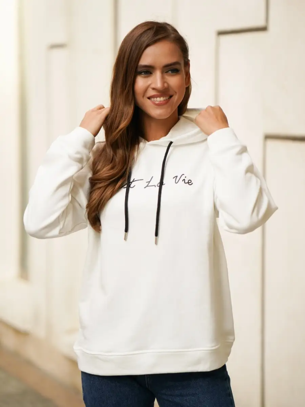 Women's hoodie with hood CRACPOT 500-1