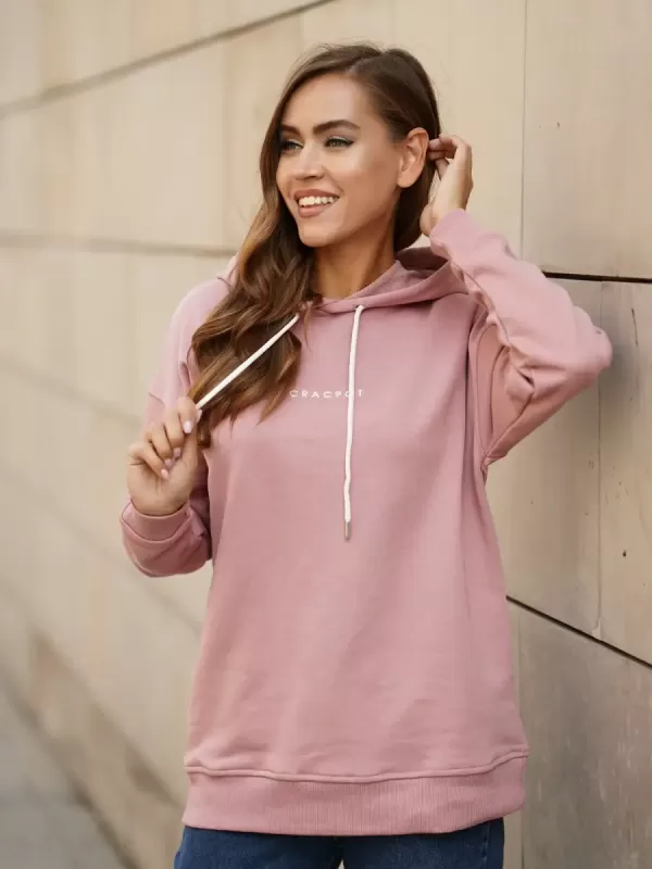Women's hoodie with hood CRACPOT 502-2